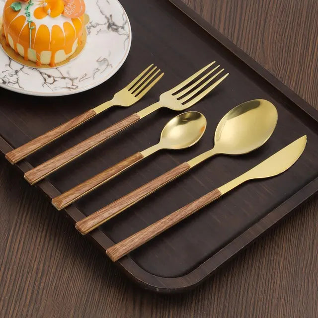 Wooden Cutlery Set