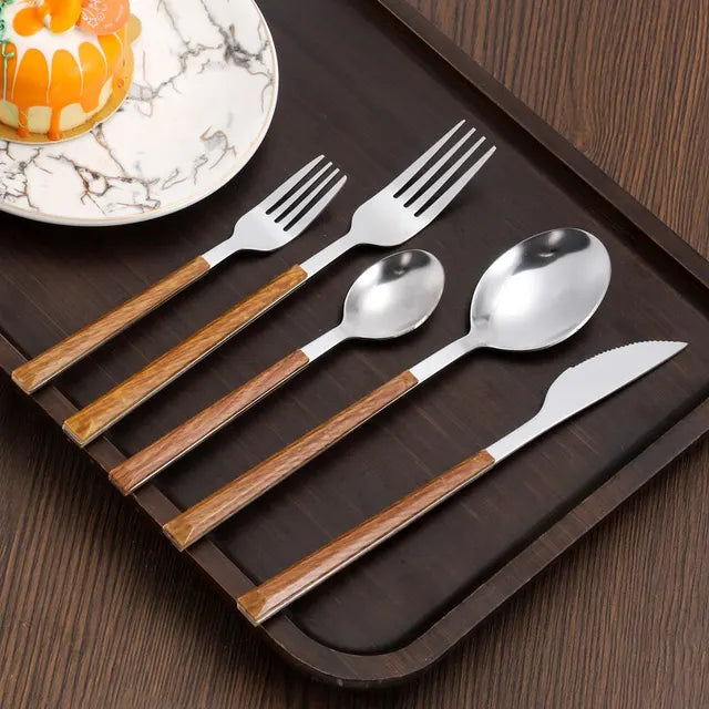 Wooden Cutlery Set