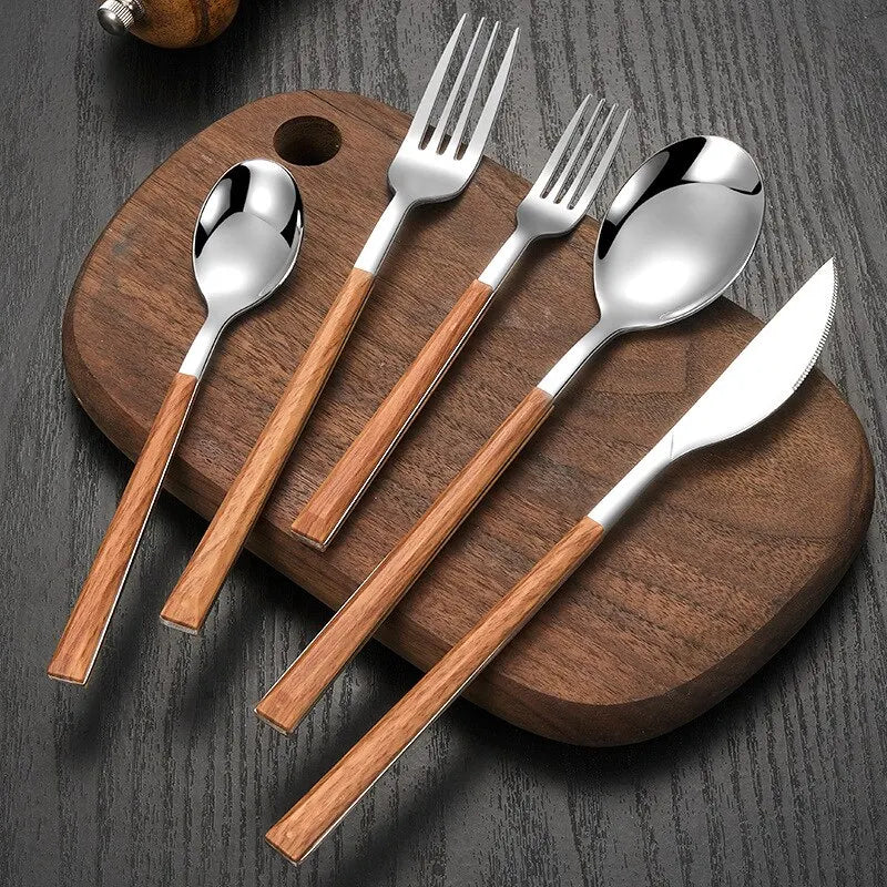 Wooden Cutlery Set